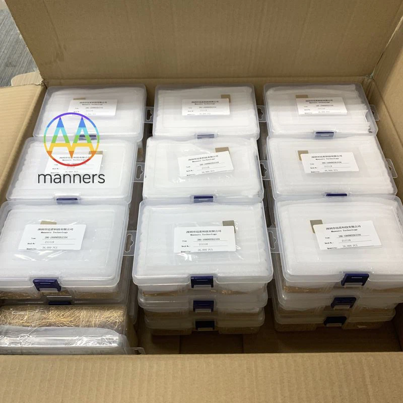 کوریا کا کسٹمر 1004,000pcs حسب ضرورت گولڈن ریڈیو فریکوئنسی مائیکرو نیڈلز شینز...