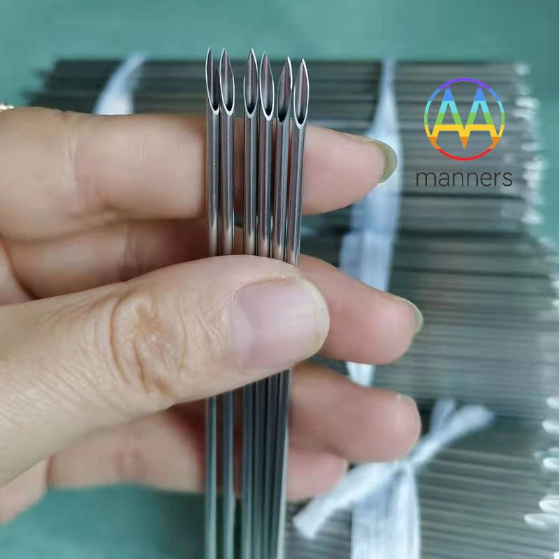 اٹلی کے صارفین نے 1,800pcs کسٹم لینسیٹ پوائنٹ سوئیاں کا آرڈر تیار کیا ہے، اور...